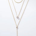 Stella - Goldene Layering-Kette