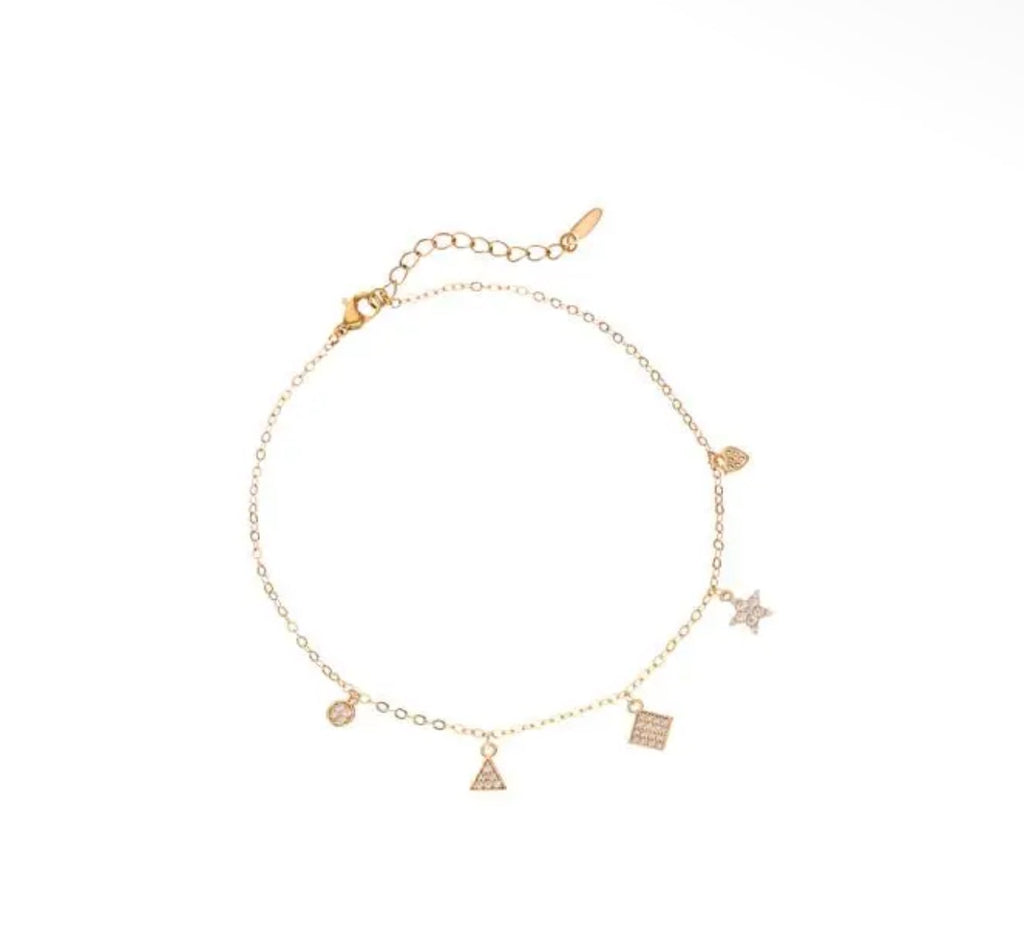 Giulia – Charm-Armband in Roségold