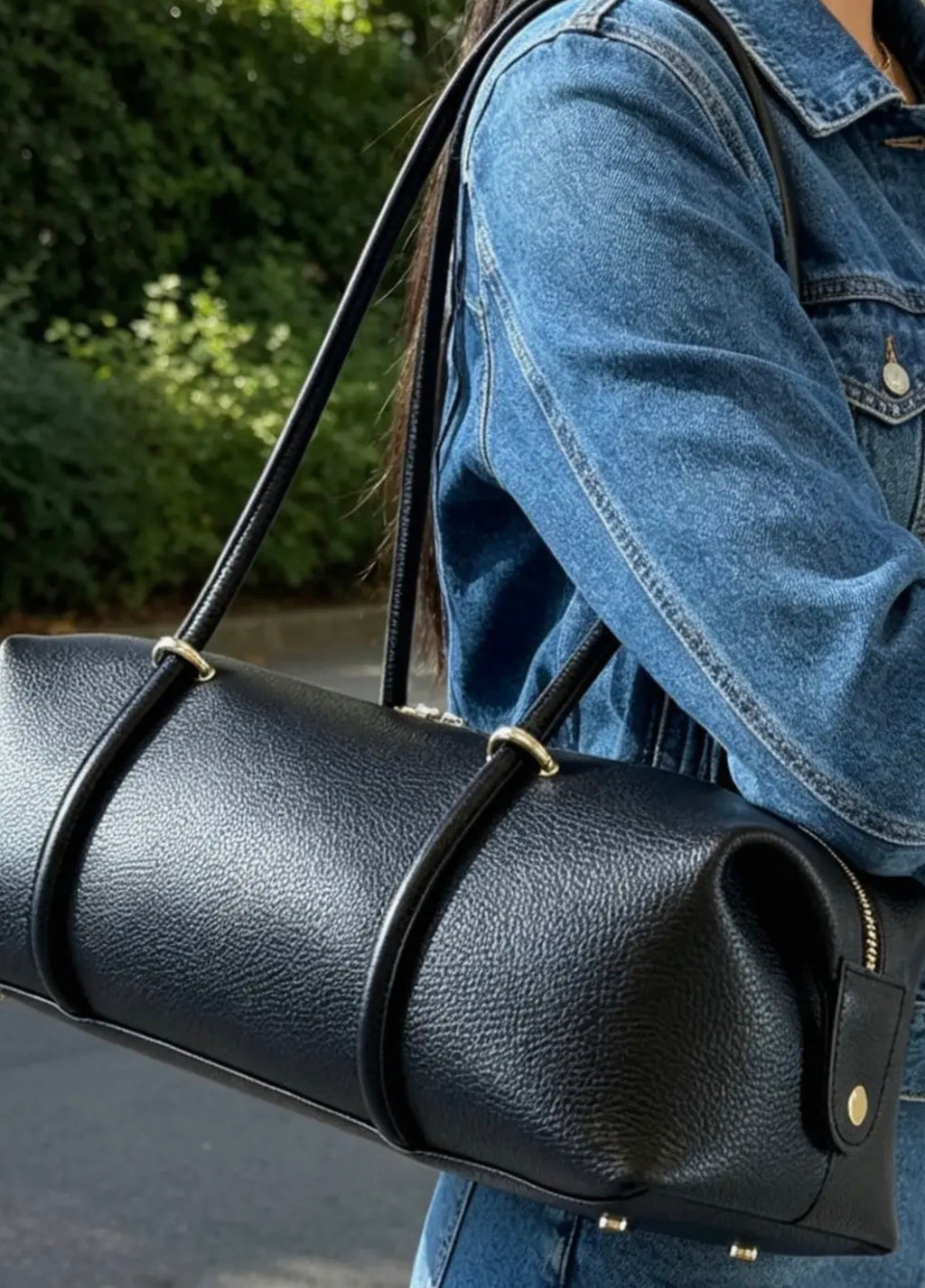 Giulia – Schultertasche aus Echtleder