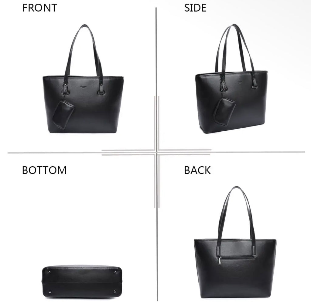 Sveva – Schwarze Shopper Tasche