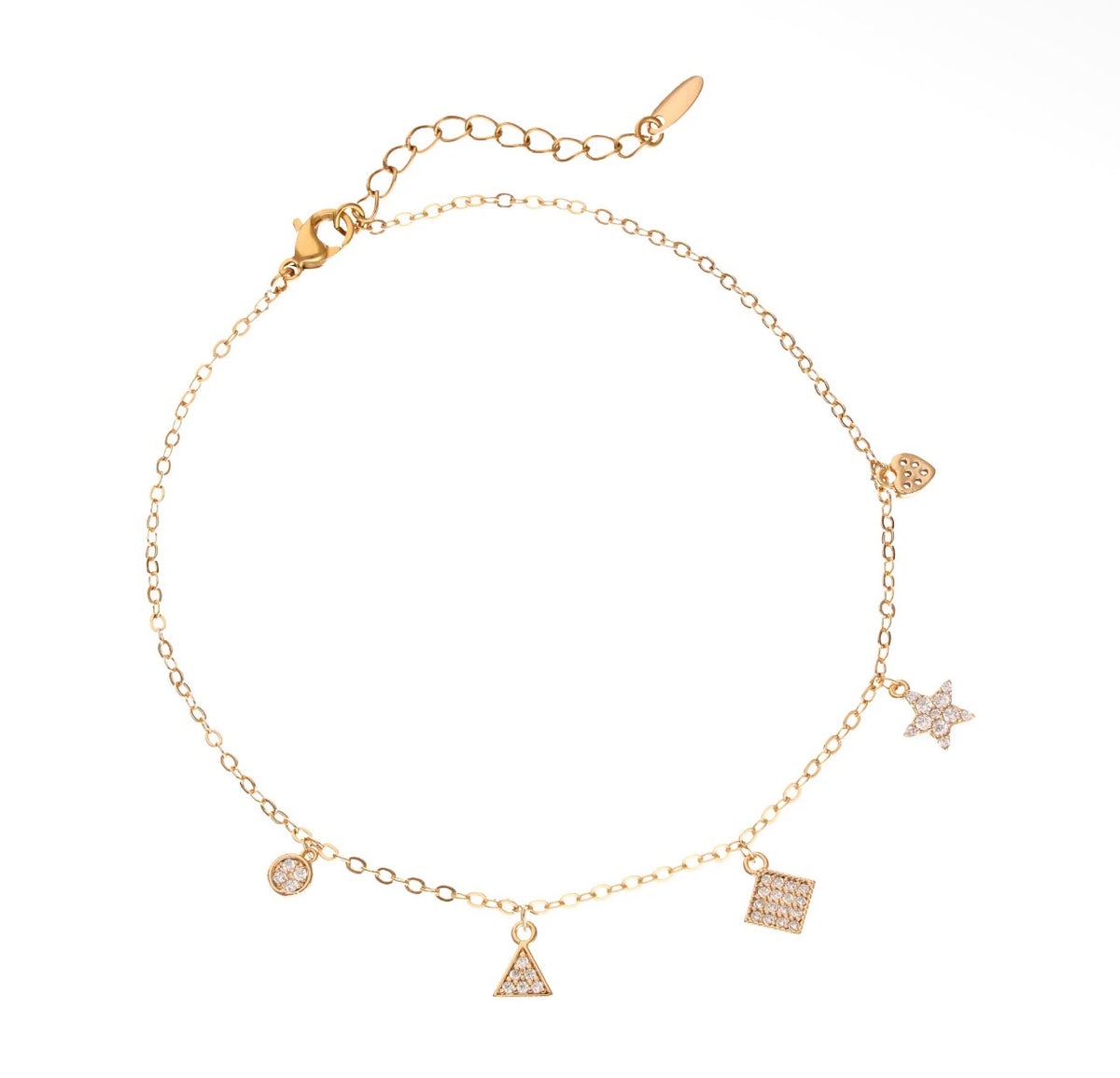 Giulia – Charm-Armband in Roségold