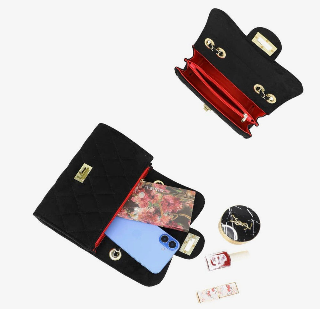 Lara – Handtasche aus Wildleder