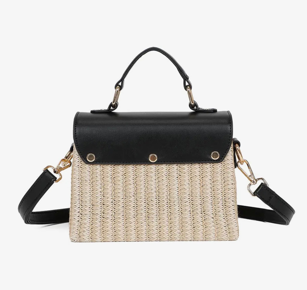 Mila – Elegante Flechtumhängetasche