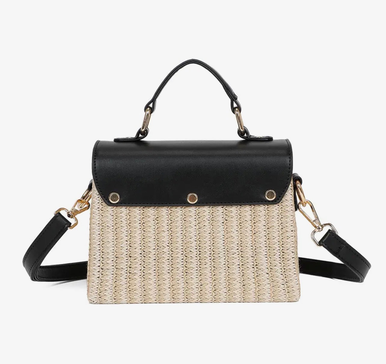 Mila – Elegante Flechtumhängetasche