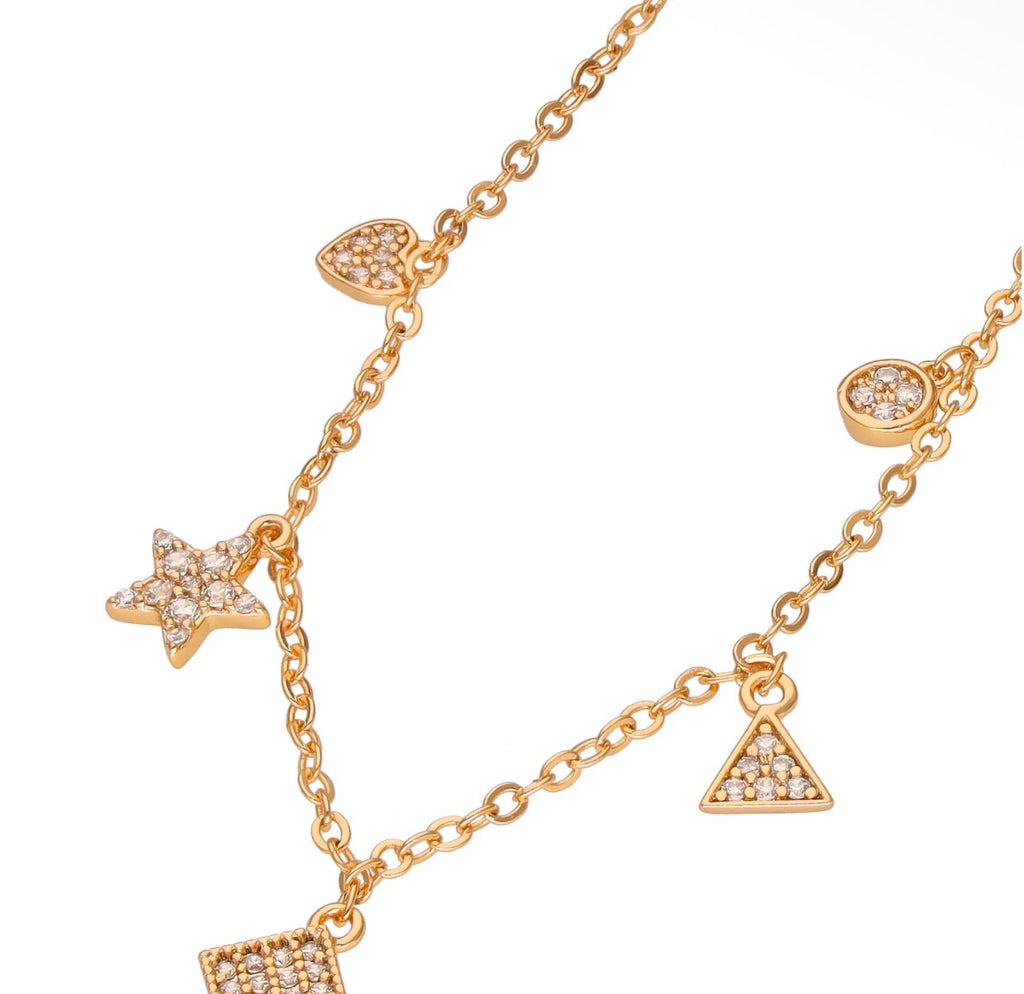 Giulia – Charm-Armband in Roségold