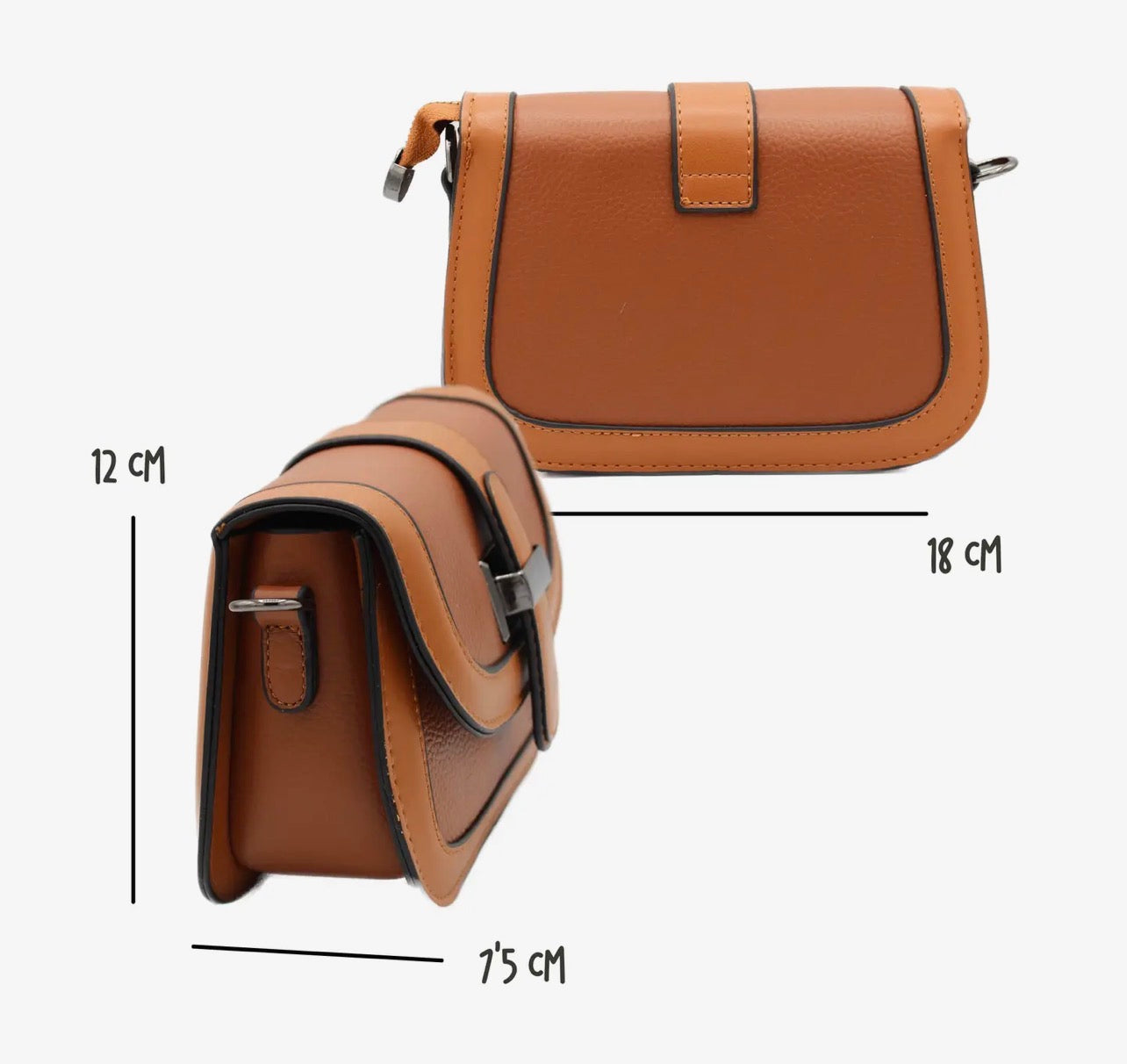 Zerimar – Schultertasche aus Echtleder