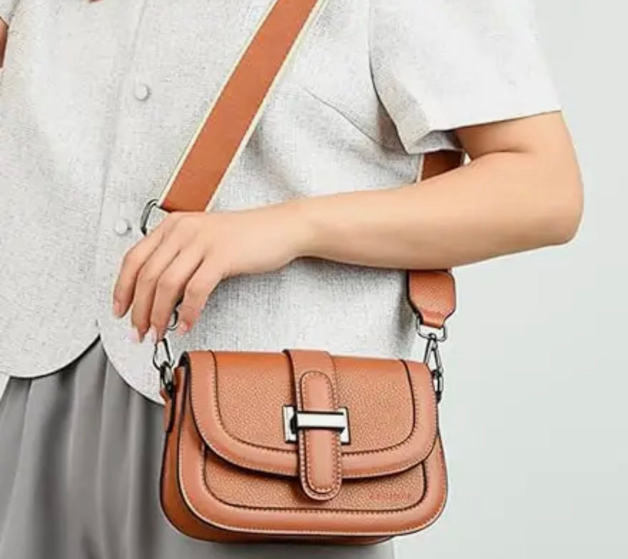 Zerimar – Schultertasche aus Echtleder